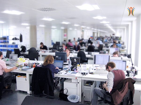 Riesgo Disergonomico de los trabajadores en una oficina . innova accion